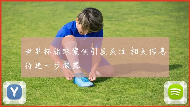 世界杯赌球案例引发关注 相关信息待进一步披露