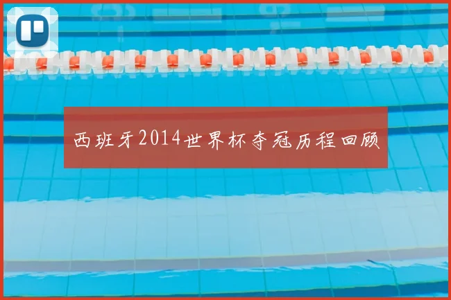 西班牙2014世界杯夺冠历程回顾