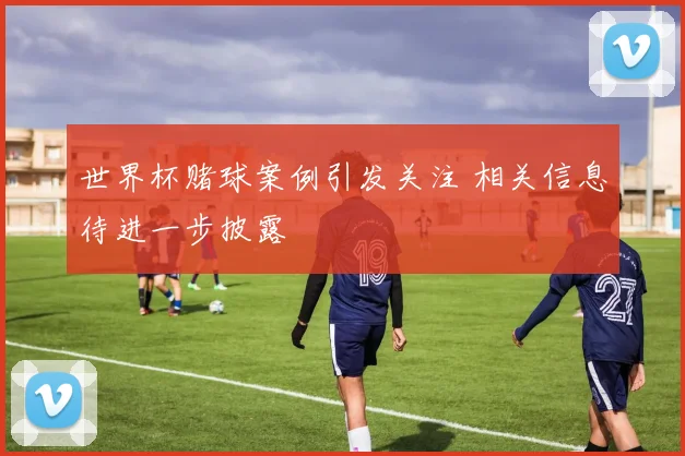 世界杯赌球案例引发关注 相关信息待进一步披露
